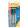 Fellowes 84496 CD/DVD Marker Pens - 4 Pack