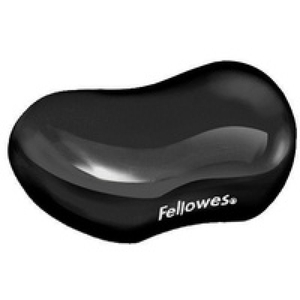 Fellowes Gel Crystal Flex Rest - Wrist Rest - Black