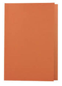 Guildhall Squarecut Folder 270gm Orange - 100 Pack