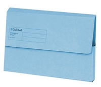 Guildhall Document Wallet Blue Angel Blue - 50 Pack