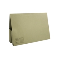 Guildhall Double Pocket Wallet Green - 25 Pack