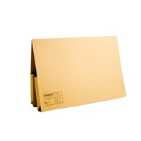 *Guildhall Double Pocket Wallet Yellow - 25 Pack