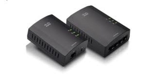 Linksys PLSK400 - 200Mbps 4 Port Powerline Adapter Kit