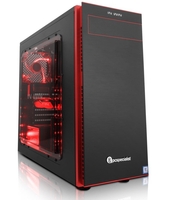PC Specialist Vanquish Gamer Pro VR Gaming PC,  Intel Core i7-6700 3.4GHz,  16GB RAM,  2TB HDD,  240GB SSD,  No-DVD,  NVIDIA GTX 1070 8GB,  WIFI,  Windows 10 Home 64bit