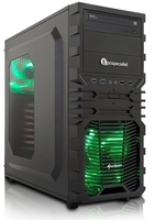 PC Specialist Vanquish Impact XT II Gaming PC,  Intel Core i7-6700 3.4GHz,  16GB RAM,  240GB SSD,  2TB HDD,  DVDRW,  NVIDIA GTX 1080,  Windows 10 Home 64bit
