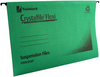 Rexel Crystalfile Flexi Standard Foolscap Green (Pack of 50)