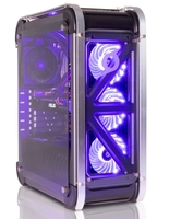StormForce Lux Gaming PC,  Intel Core i7-7700K 4.2GHz,  16GB DDR4,  3TB HDD,  256GB SSD,  No-DVD,  NVIDIA GTX 1080Ti 11GB,  WIFI,  Windows 10 Home