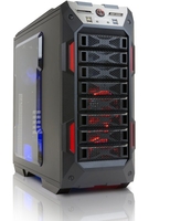 StormForce Typhoon Gaming PC,  Intel Core i7-7700K 4.2GHz,  16GB RAM,  3TB HDD,  256GB SSD,  DVDRW,  NVIDIA GTX 1080 8GB,  Windows 10 Home