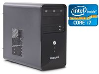 Zoostorm Desktop PC,  Intel Core i7 3770 3.4GHz,  8GB RAM,  2TB HDD,  DVDRW,  Intel HD,  No Operating System