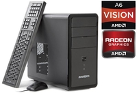 Zoostorm Gaming Desktop,  AMD QC A6 3670K 2.7GHz,  8GB RAM,  1TB HDD,  DVDRW,  AMD 6530HD,  Windows 7 Home Premium