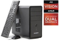 Zoostorm Gaming Desktop,  AMD QC A6 3670K 2.7GHz,  8GB RAM,  1TB HDD,  DVDRW,  AMD HD6530+6670,  Windows 7 Home Premium