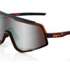 100% Glendale Sunglasses with HiPER Silver Mirror Lens - Matt Translucent Brown Fade