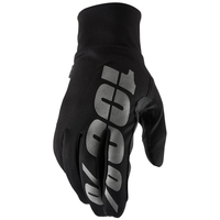 100% Hydromatic Waterproof MTB Gloves - S - Black