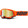 100% RACECRAFT 2 MTB Goggles Kerv - Mirror Gold Lens