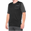 100% Ridecamp MTB Jersey - L - Charcoal/Black