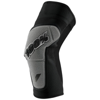 100% Ridecamp MTB Knee Guards - M - Black/Grey