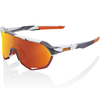 100% S2 Sunglasses with HiPER Red Multilayer Mirror Lens - Soft Tact Grey Camo
