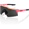 100% Speedcraft SL Sunglasses - Neon Pink/Smoke