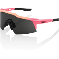 100% Speedcraft SL Sunglasses - Neon Pink/Smoke
