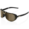 100% Westcraft Sunglasses with Mirror Lens - Soft Tact/Black/Gold