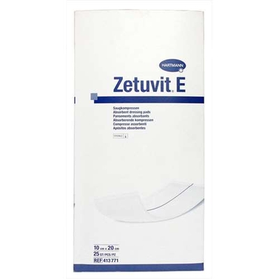 Zetuvit E 25 Dressing Pads
10cm x 20cm 413771