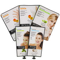 Iroha Nature A Holiday Pack Set of 5 Masks for Face,  Hands and Feet